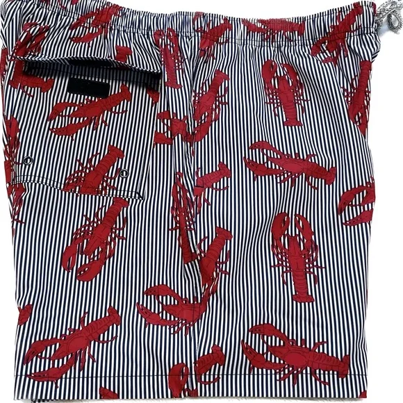 NWT Men’s Lobster Swim Trunks